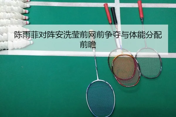陈雨菲对阵安洗莹前网前争夺与体能分配前瞻